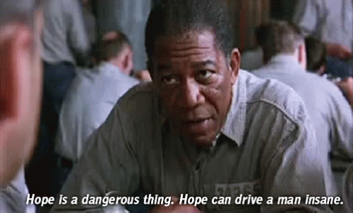 Morgan Freeman Hope GIF - Morgan Freeman Hope Shawshank Redemption -  Discover & Share GIFs
