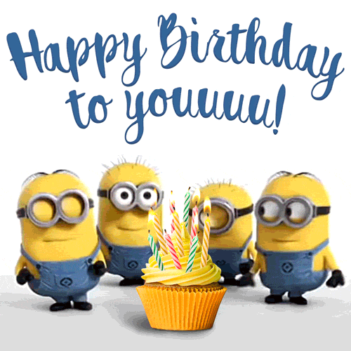 50+ Minions Happy Birthday Wishes – Images, Quotes and GIFs - The Birthday  Wishes