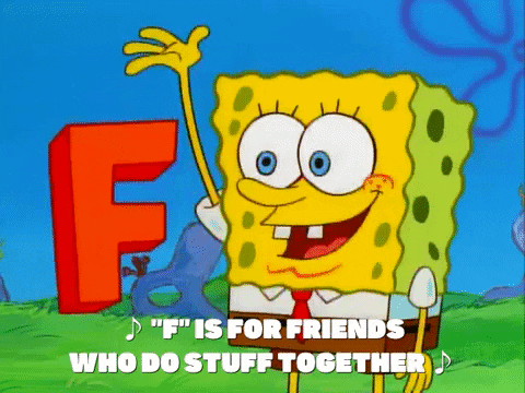 F Is For Friends Who Do Stuff Together GIFs - Get the best GIF on ...