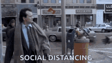 Social Distancing Push GIF - SocialDistancing Push Groundhog GIFs