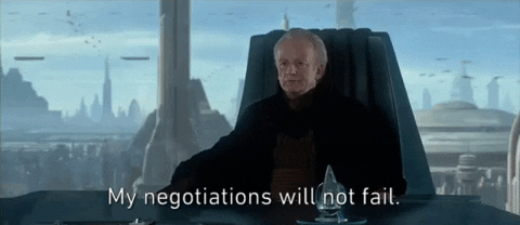 My Negotiations Will Not Fail GIFs - Get the best GIF on GIPHY
