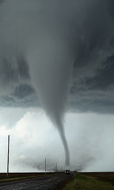 tornado gif - what gets me are the morons still driving towards it! |  Nature gif, Tornado pictures, Natural phenomena