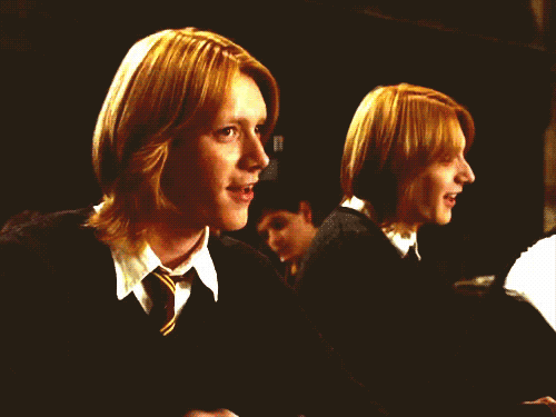 Twins Weasley GIFs - Get the best GIF on GIPHY