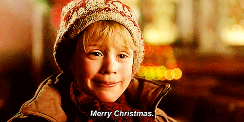 Merry Christmas GIF - Home Alone Macaulay Culkin Kevin - Discover &amp; Share  GIFs