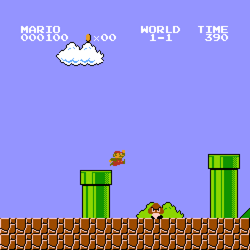 Brother Brain - Super Mario Bros. (NES) Nintendo 1985. gif:...