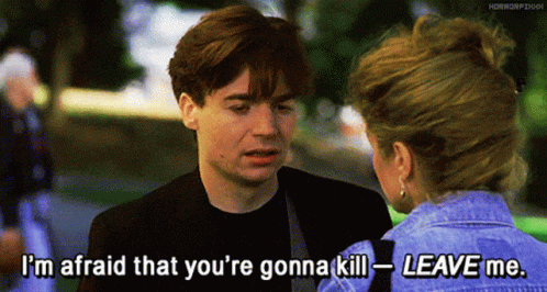 Mike Myers So I Married An Axe Murderer GIF - Mike Myers So I Married An Axe  Murderer Im Afraid - Discover & Share GIFs