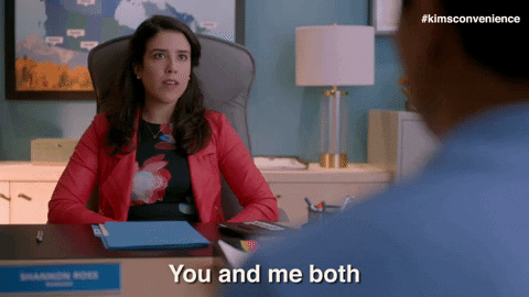 I Agree You And Me Both GIF by Kim's Convenience