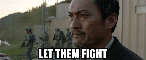 Let Them Fight | Godzilla | Know Your Meme