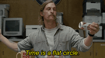 Time Is A Flat Circle GIFs - Get the best GIF on GIPHY