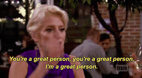 Youre Great Real Housewives Of New York City GIF - Find & Share on ...