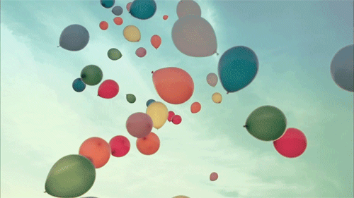 Let your spirit fly: | Floating balloons, Balloons, Happy balloons