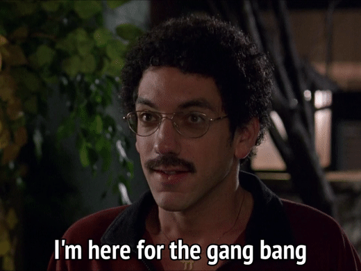 Old School - I'm Here For The Gang Bang GIF by MikeyMo | Gfycat