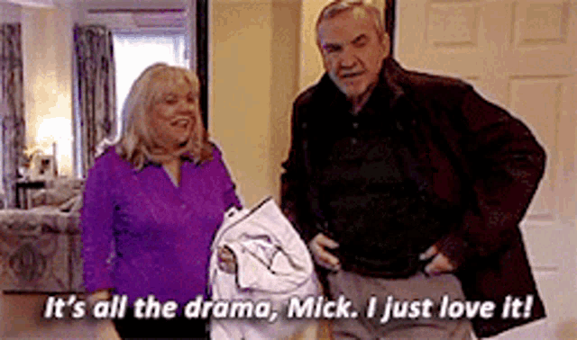 Its All The Drama Mick GIF - Its All The Drama Mick I Just Love It -  Discover & Share GIFs