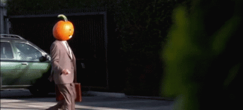 The Office Dwight Schrute GIF - The Office Dwight Schrute Pumpkin Head GIFs