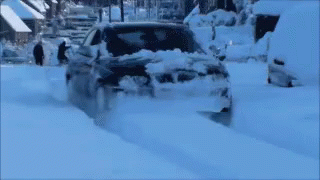 Driving In Snow Meme GIFs | Tenor