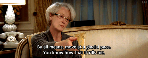 When People Take Too Long To Move On A Green Light GIF - Thedevilwearsprada  Merylstreep - Discover & Share GIFs