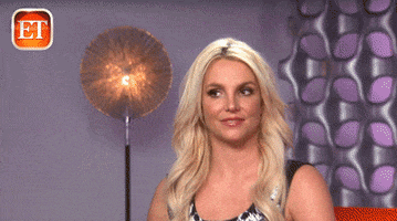 Awkward Britney Spears GIF by T. Kyle - Find & Share on GIPHY