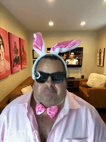 New Picture GIF dancing bunny costume dance party 90 day... | 90 day  fiance, 90 day fiance cast, Fiance humor