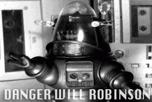 Danger Will Robinson Lost In Space GIF - DangerWillRobinson LostInSpace GIFs