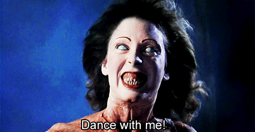 dance with me the evil dead gif | WiffleGif