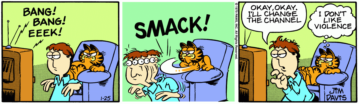 January 25 | Garfield Comic Strips Wiki | Fandom