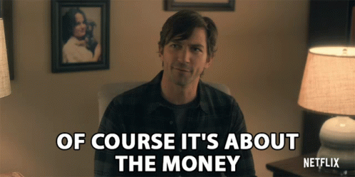 Of Course Its About The Money Michiel Huisman GIF - Of Course Its About The  Money Michiel Huisman Steven Crain - Discover & Share GIFs