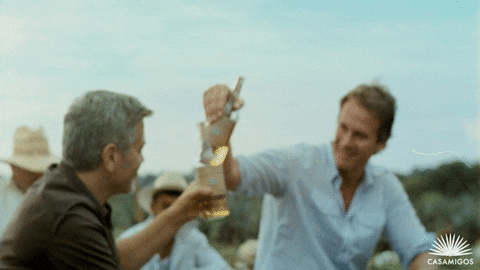 drink up george clooney GIF by Casamigos