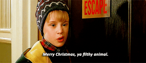 Merry Christmas Ya Filthy Animal GIF by 20th Century Fox Home Entertainment - Find & Share on GIPHY