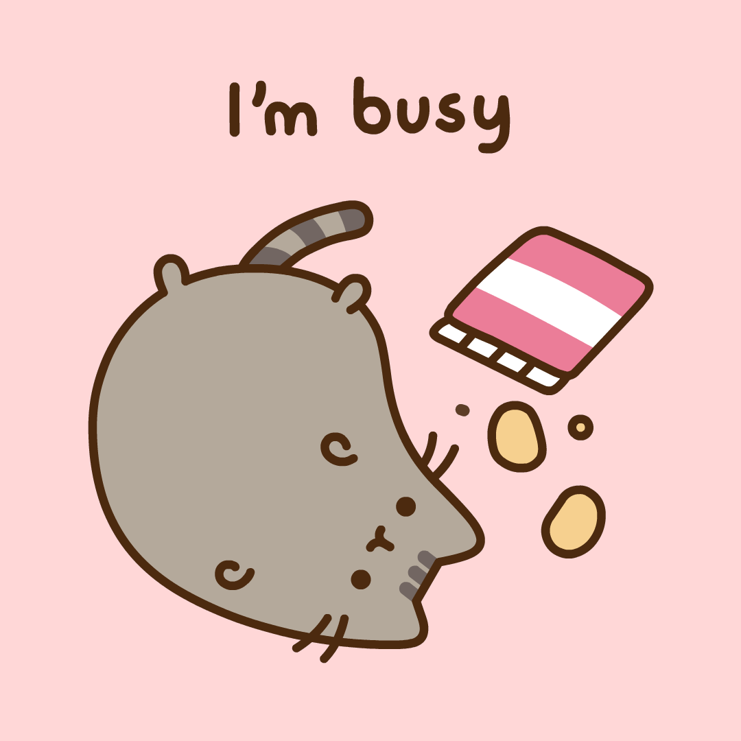 Hungry Potato Chips GIF by Pusheen - Find & Share on GIPHY