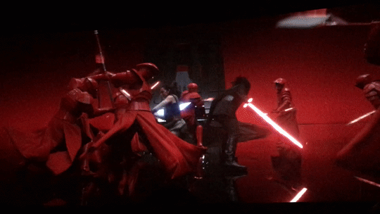 Image result for last jedi rey fight sith gif