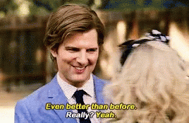 Better Looking Good GIF - Better Looking Good Parks And Recreation GIFs