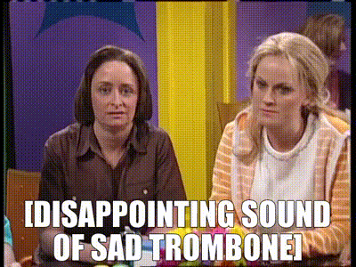 YARN | [disappointing sound of sad trombone] | Debbie Downer: Happiest  Place on Earth? | Saturday Night Live | Video gifs by quotes | 6f8ac07b | 紗