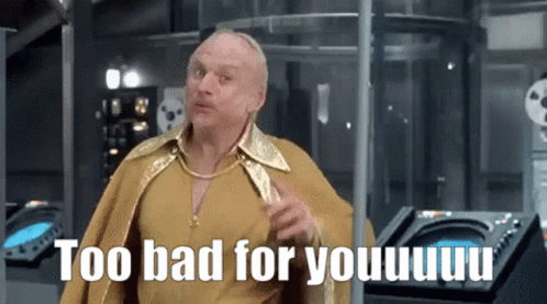 Too Bad Austin Powers GIF - TooBad AustinPowers Goldmember - Discover &  Share GIFs