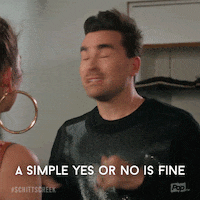 A Simple Yes Or No Is Fine GIFs - Get the best GIF on GIPHY