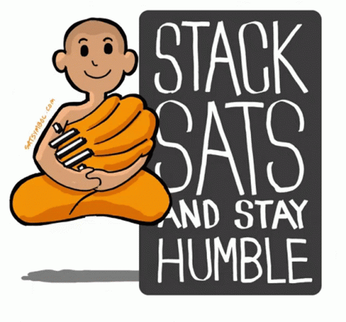 Satoshi Stack Sats GIF - Satoshi Stack Sats Sat Symbol - Discover & Share  GIFs