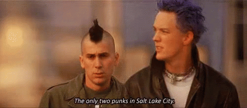 The Only Two Punks In Salt Lake City - Punk GIF - Salt Lake City The Only Two Punks Punks GIFs