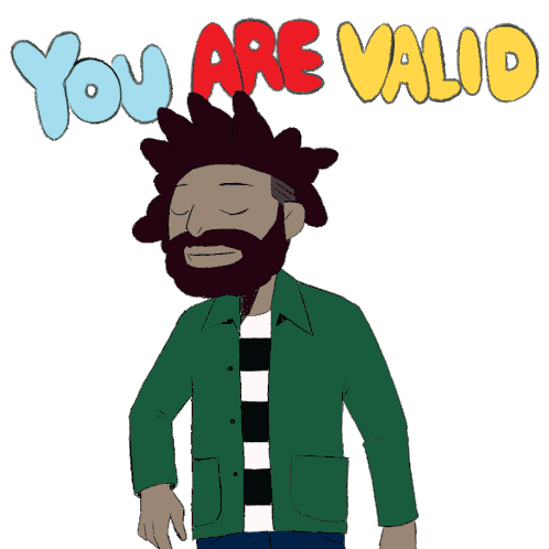 You Are Valid Hug Sticker - You Are Valid Hug Hugs Stickers