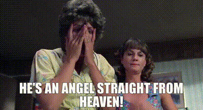 YARN | He's an angel straight from heaven! | Raising Arizona (1987) | Video  clips by quotes | 5536ca73 | 紗