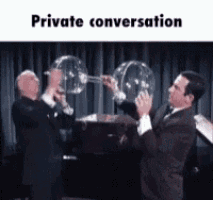Cone Of Silence Private Conversation GIF - ConeOfSilence PrivateConversation Science GIFs