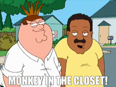 YARN | Monkey in the closet! | Family Guy (1999) - S02E21 Comedy | Video  clips by quotes | d2c8f7cd | 紗