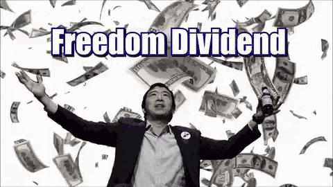 Andrew Yang Freedom Dividend GIF - AndrewYang FreedomDividend Yang2020 GIFs