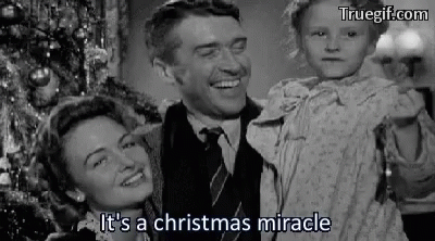 Christmas Miracle Its A Wonderful Life GIF - Christmas Miracle Its A  Wonderful Life George Bailey - Discover & Share GIFs