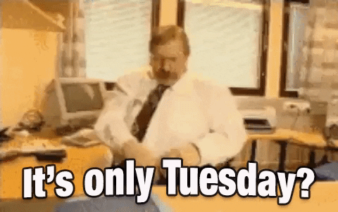 Tuesday Morning Ugh GIF by Justin
