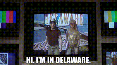 YARN | Hi. I&#39;m in Delaware. | Wayne&#39;s World (1992) Music | Video gifs by  quotes | 9d98f882 | 紗