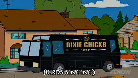 the simpsons bus GIF the simpsons bus GIF