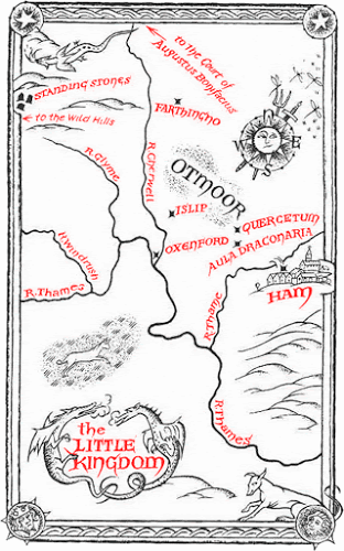 Map annotated by Tolkien found in Pauline Baynes's copy of The