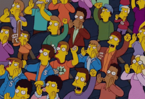 The Simpsons Thumbs Down GIF - The Simpsons Thumbs Down Not Impressed GIFs