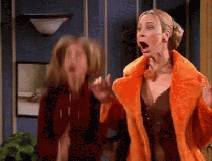 Friends Yay GIF - Friends Yay Excited - Discover &amp; Share GIFs