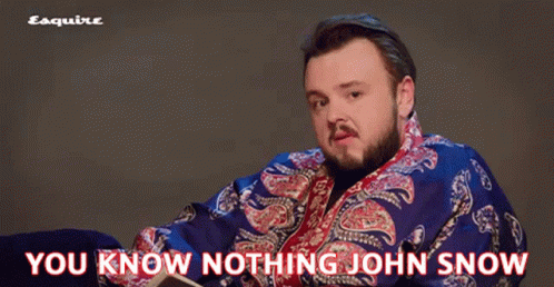 You Know Nothing John Snow GIF - YouKnowNothing JohnSnow KnowNothing GIFs