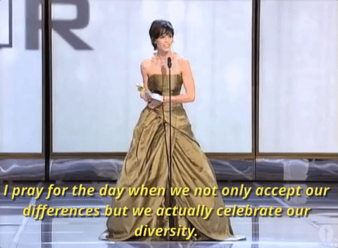 hilary swank diversity GIF by The Academy Awards